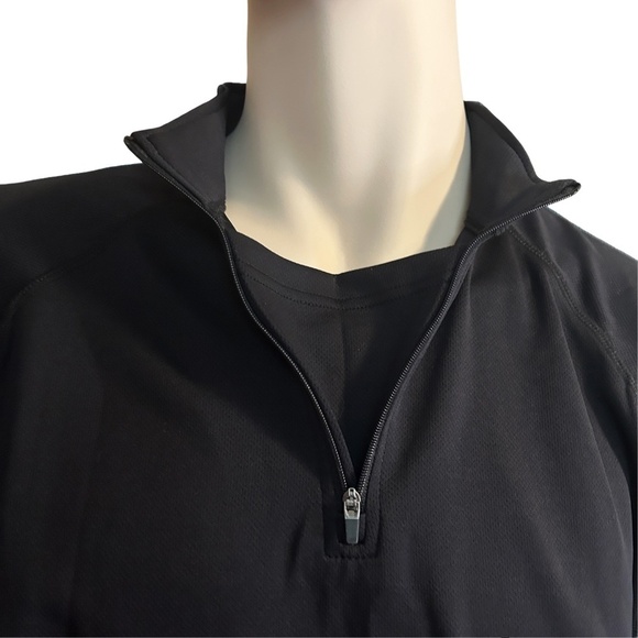 KARBON Fitness Athletic Jacket Embroidered ebay logo Quarter Zip Y2K NWT RARE - Picture 3 of 16